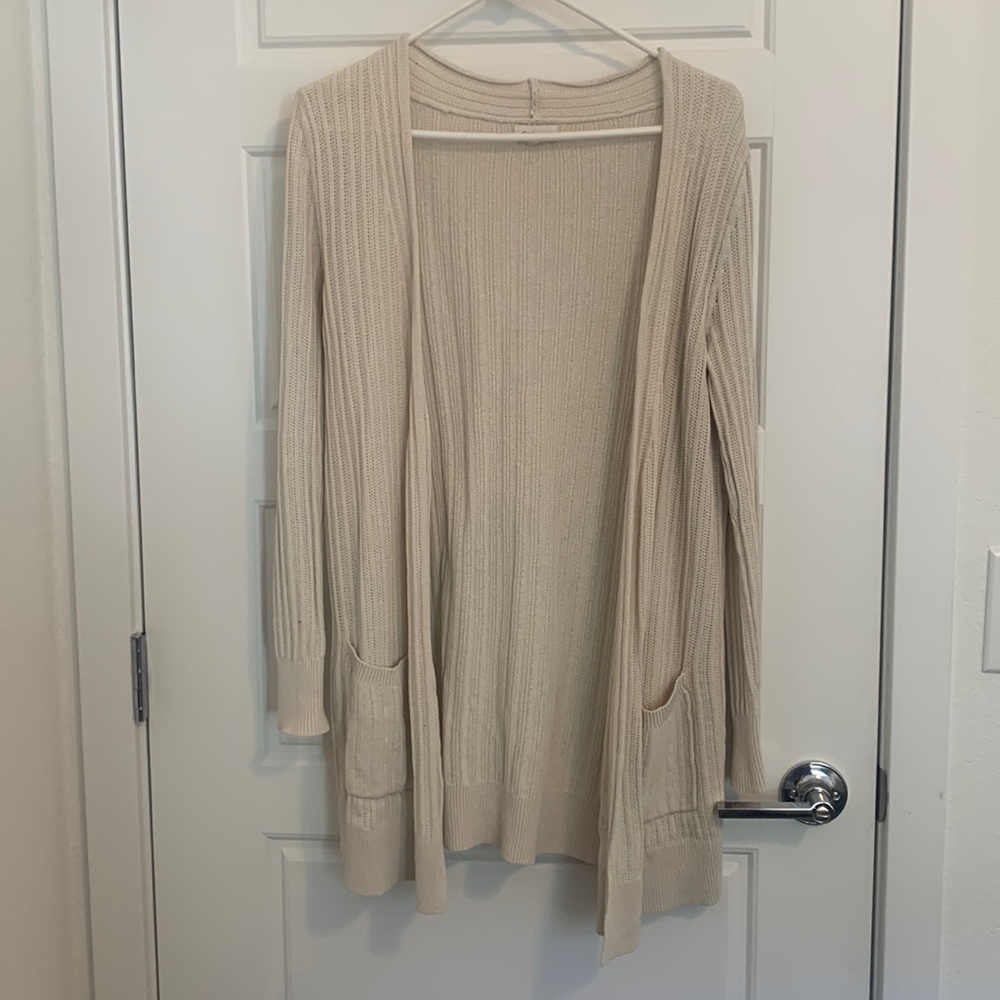 UO Silence + Noise 100% Cotton Cardigan